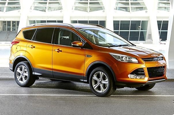 Neue Kuga-Außenfarben, darunter - erstmals für eine europäische Ford-Baureihe bestellbar -, Calypso Orange-Metallic 